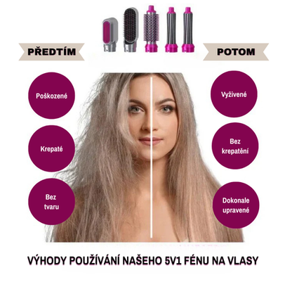 Set na úpravu účesu 5 v 1