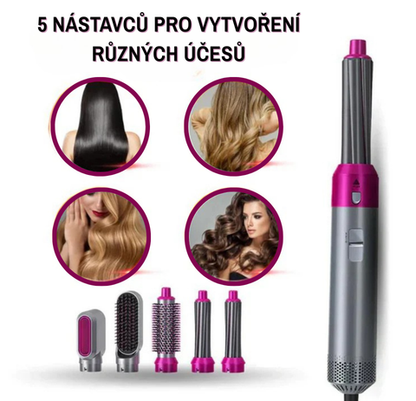 Set na úpravu účesu 5 v 1